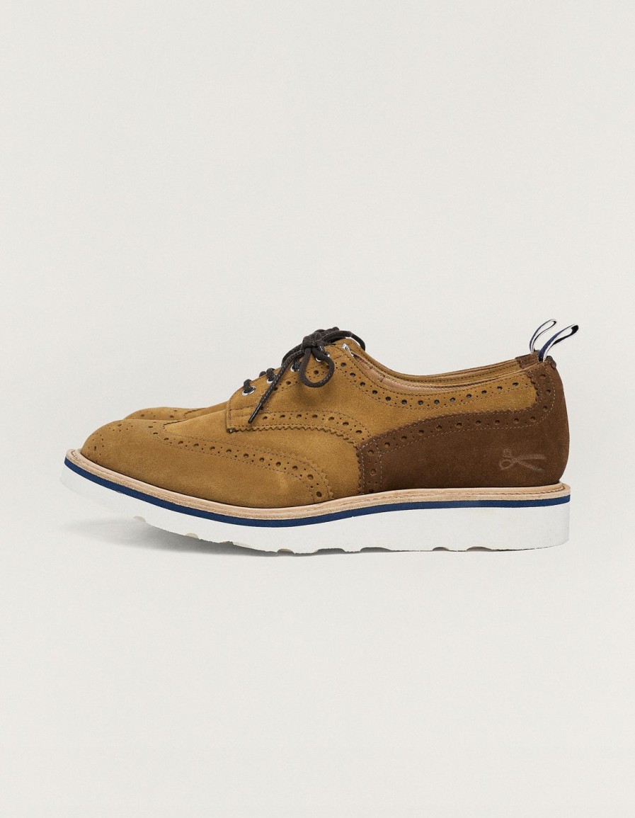 Heren Denham Accessoires | Denham X Tricker'S Bourton Brogueschoen Bruin