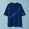 Heren Denham T-Shirts | Tokyo Tie-Dye T-Shirt Blauw