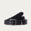 Vrouwen Denham Accessoires | 20 Mm Riem Zwart