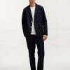 Heren Denham Jassen | Mij Slim Tech Denim Jacket - Slim Fit Indigo