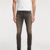 Heren Denham Jeans | Bolt Vintage Gedragen - Skinny Pasvorm Grijs