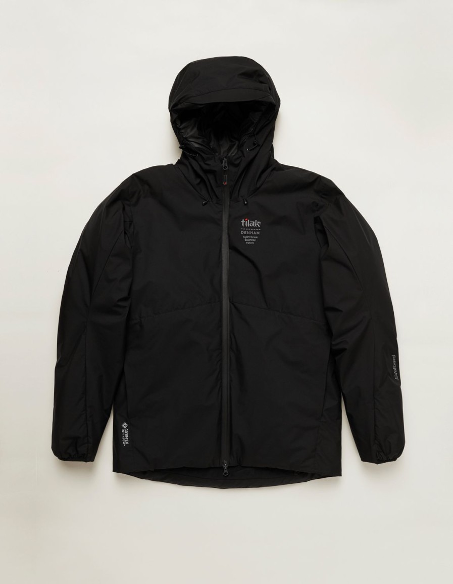 Heren Denham Jassen | Denham X Tilak Svalbard Jack Gore-Tex - Normale Pasvorm Zwart