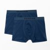 Heren Denham Accessoires | Boxershort Baco Bamboe & Katoenmix Marine