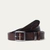 Vrouwen Denham Accessoires | 20 Mm Riem Bruin