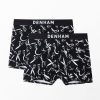 Heren Denham Accessoires | Boxershort Baco Bamboe & Katoenmix All-Over Print