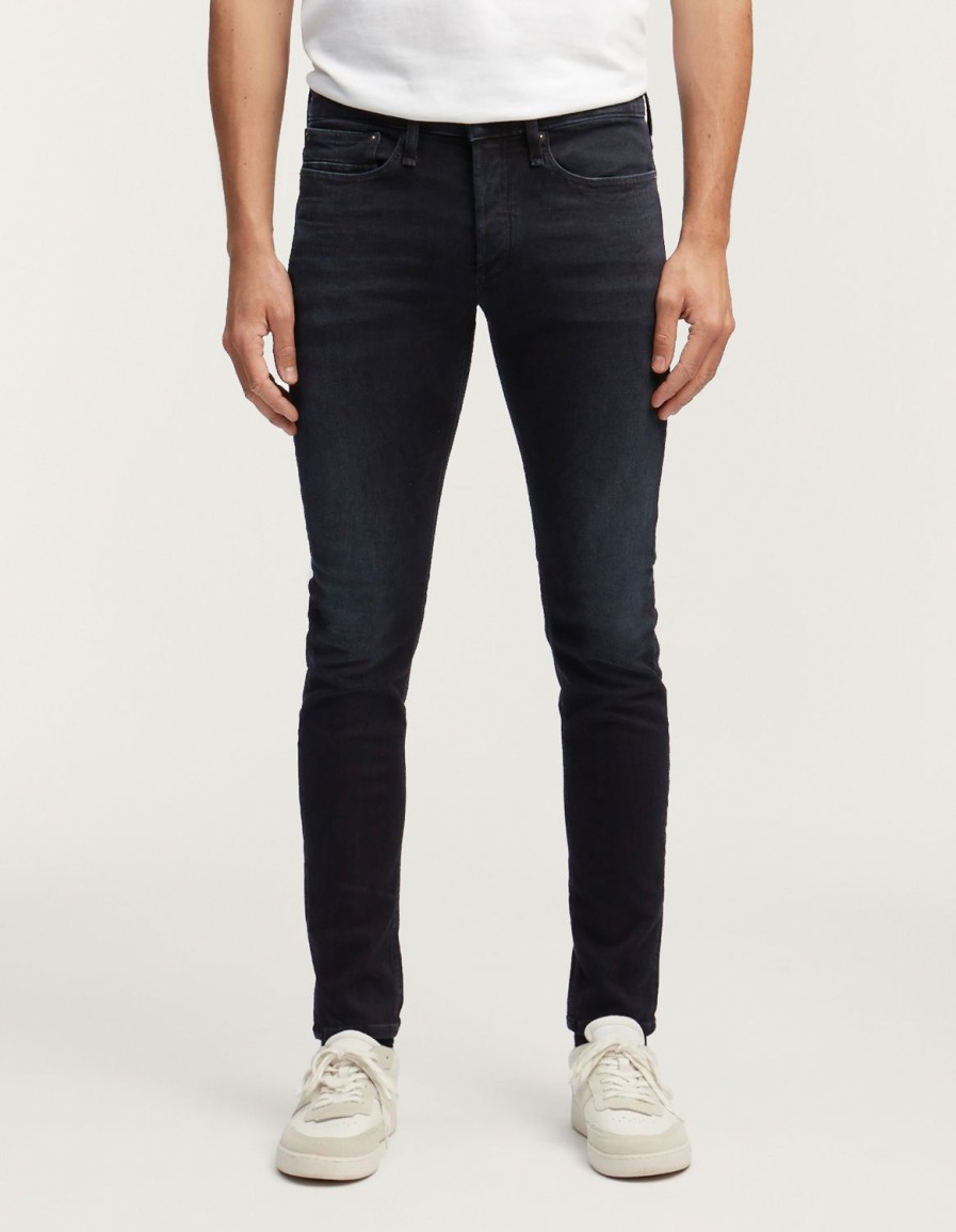 Heren Denham Essentiele Zaken | Bolt Zwart - Skinny-Fit Donkerblauw