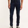 Heren Denham Jeans | Bolt Gots One-Year Dark Indigo Denim - Skinny-Fit Blauw