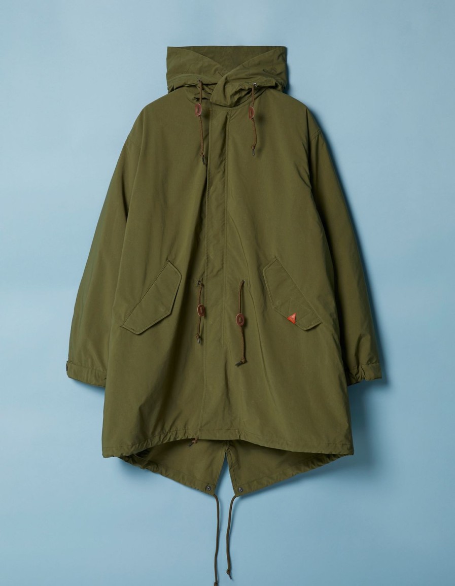 Heren Denham Jassen | Tokyo M-65 Parka-Jack Olijf