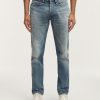 Heren Denham Jeans | Forge Authentieke Stone Wash Tint - Relaxte Pasvorm Lichtblauw