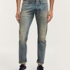 Heren Denham Dun | Razor Authentieke Vintage Selvedge - Slim Fit Donkerblauw