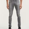 Heren Denham Jeans | Bolt Subtiele Fade Denim - Skinny Pasvorm Grijs